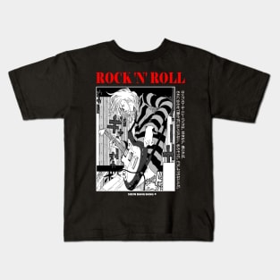 Japanese Streetwear Grunge Rock Punk Anime Kids T-Shirt